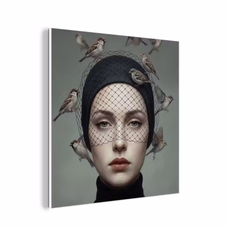 Forex - Portret - Vogels - Zwart — 1