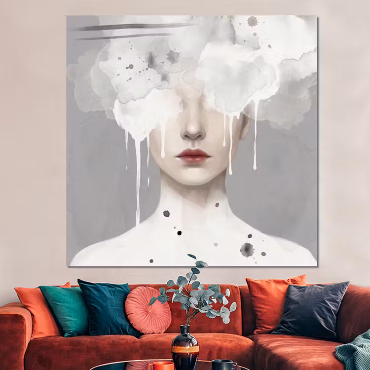 Forex - Vrouw - Wolk - Grijs — 3