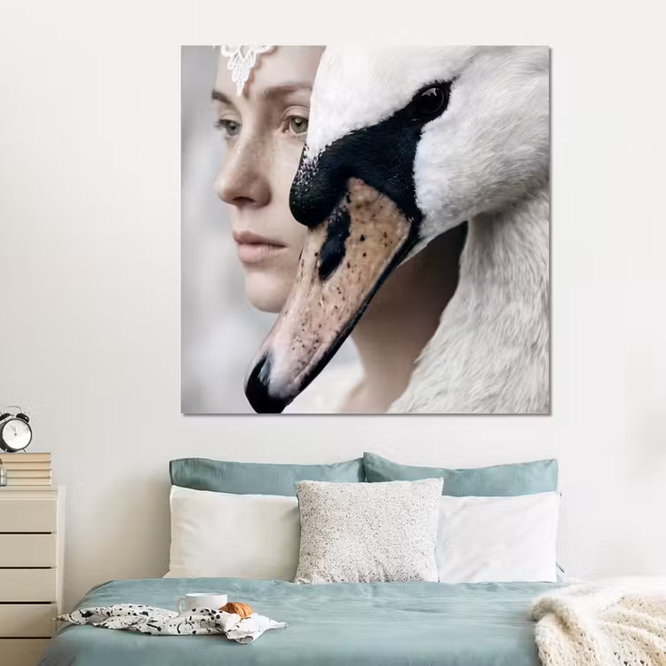 Forex - Vrouw - Zwaan - Wit — 2