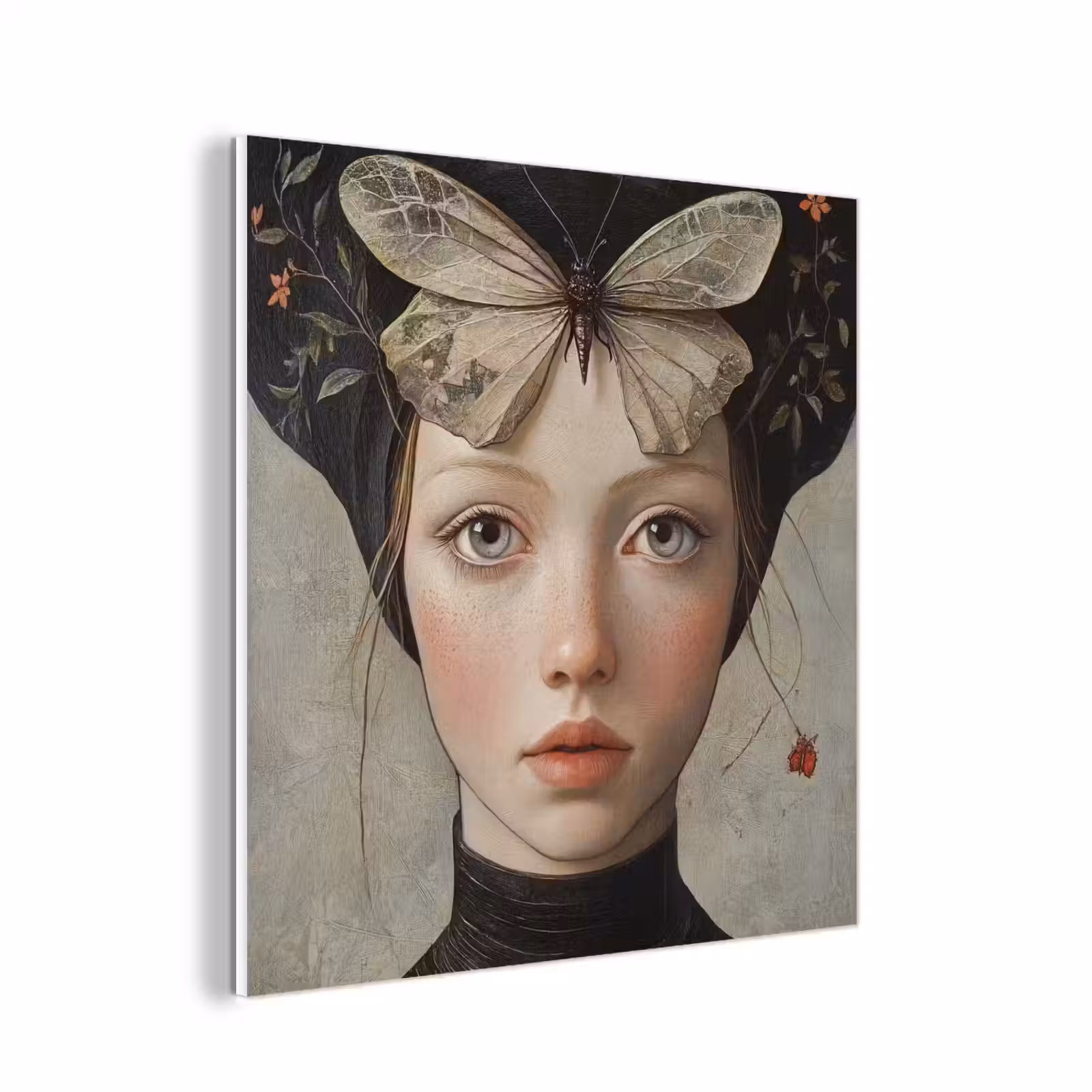 Forex - Woman - Butterfly - Art - Classic - Muted — 1
