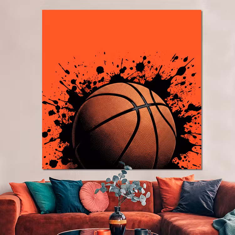 Forex - Basketbal - Verf - Sport - Oranje — 3