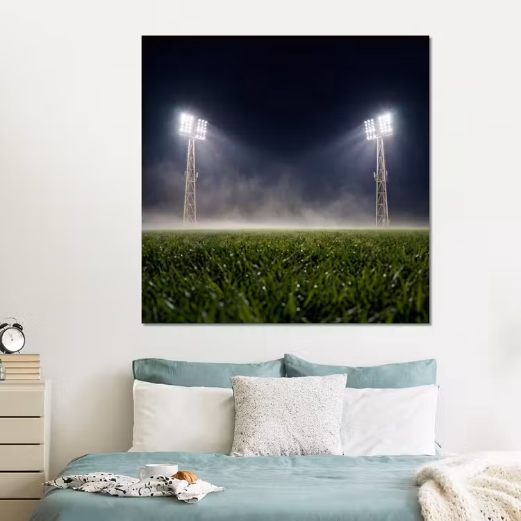 Forex - Stadion - Lichtmast - Sport - Nacht — 2