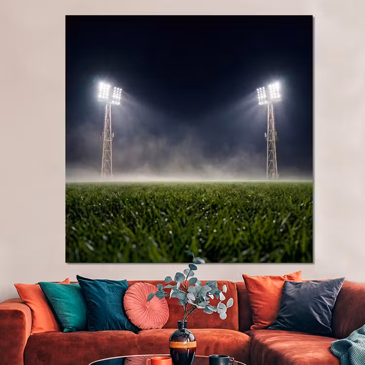 Forex - Stadion - Lichtmast - Sport - Nacht — 3