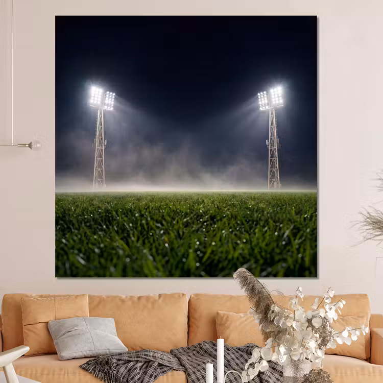 Forex - Stadion - Lichtmast - Sport - Nacht — 4