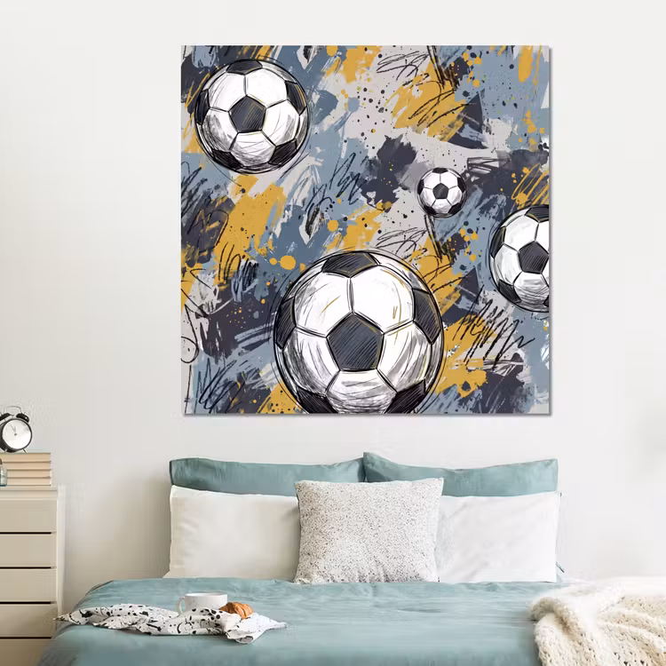 Forex - Voetbal - Abstract - Sport - Kleurrijk — 2