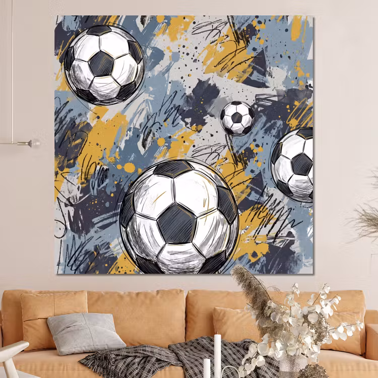 Forex - Voetbal - Abstract - Sport - Kleurrijk — 4