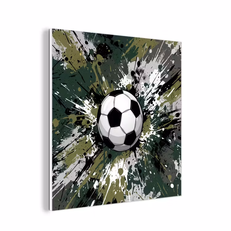 Forex - Voetbal - Verf - Spetters - Groen — 1