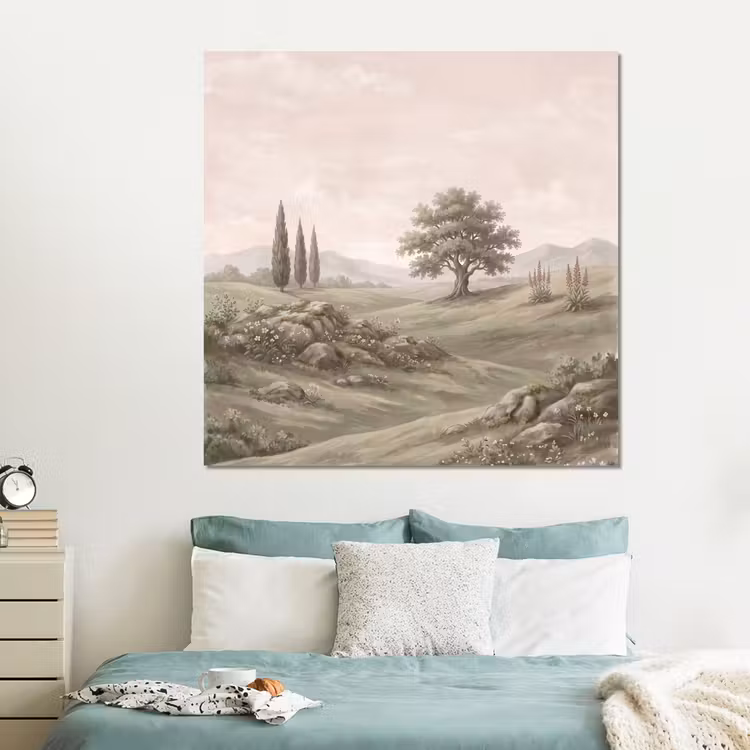 Forex - Heuvellandschap - Bomen - Natuur - Groen — 2