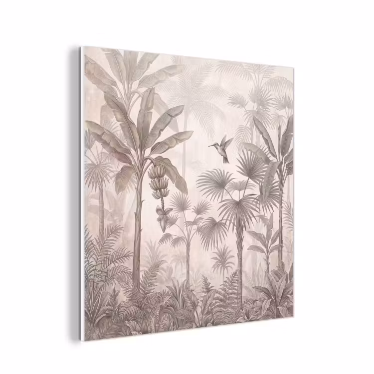 Forex - Jungle - Banenboom - Kolibrie - Beige — 1