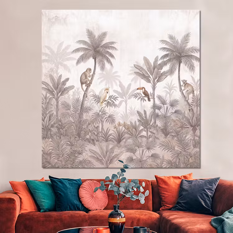Forex - Jungle - Dieren - Palmbomen — 3