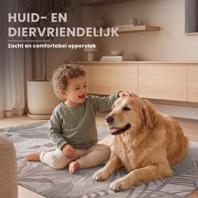Vloerkleed - Natuur - Jungle - Ringstaartmaki - Bruin — 7