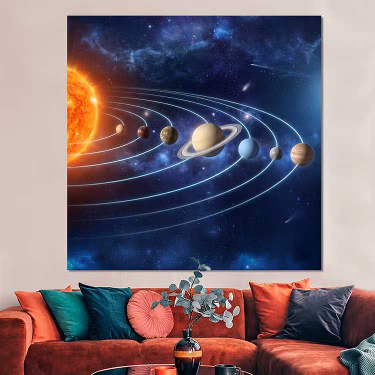 Forex - Ruimte - Zonnestelsel - Blauw — 3