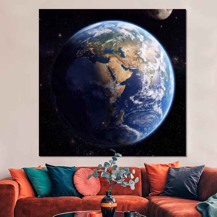 Forex - Aarde - Ruimte - Blauw - Groen — 3