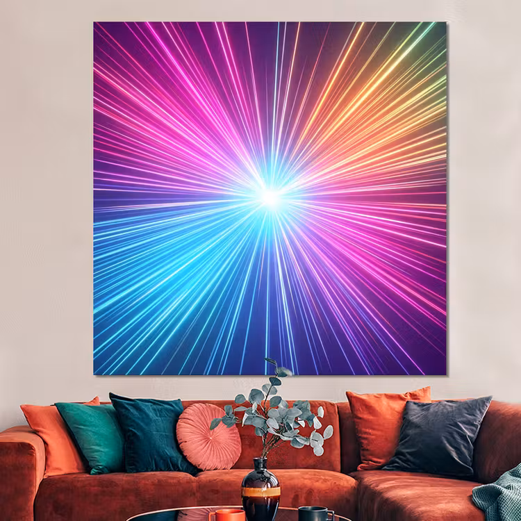 Forex - Abstract - Light - Burst - Modern - Colorful — 3