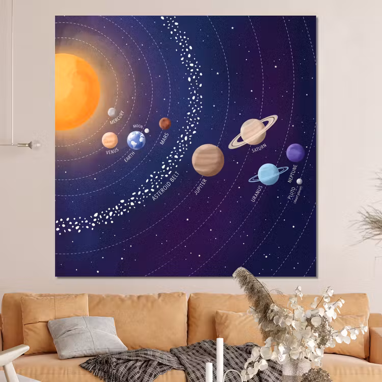 Forex - Planetenstelsel - Ruimte - Illustratie — 4