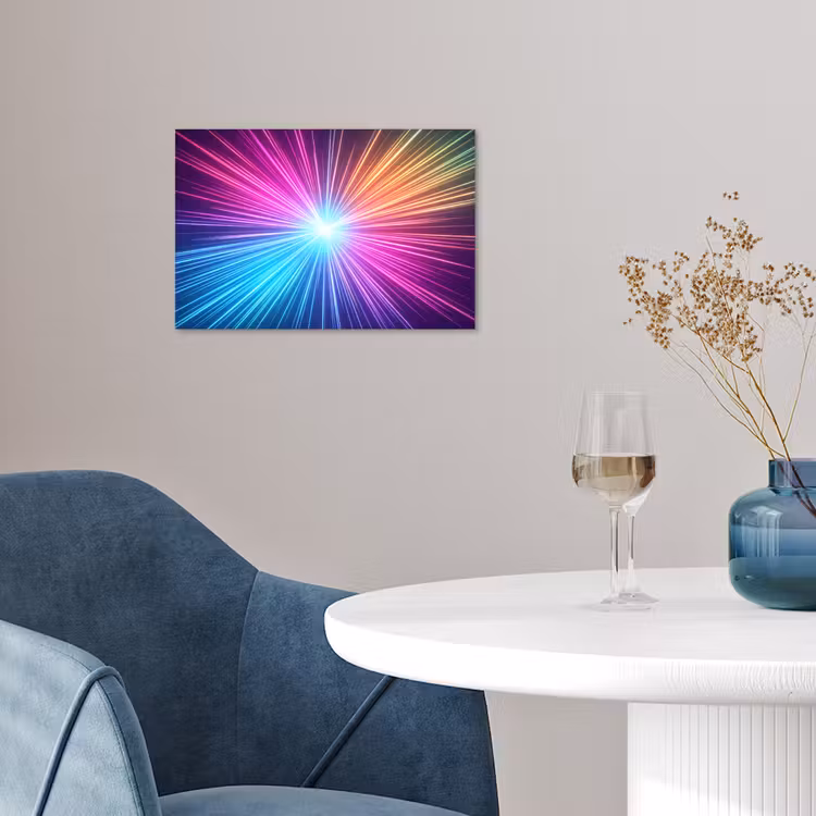 Poster - Abstract - Light - Burst - Modern - Colorful — 4