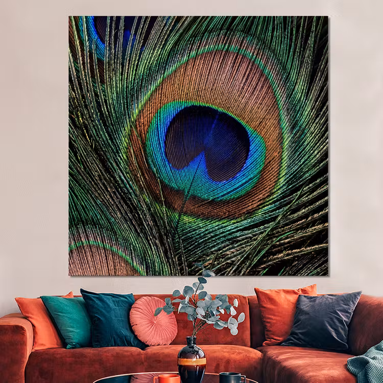 Forex - Pauwenveren - Klassiek - Groen — 3