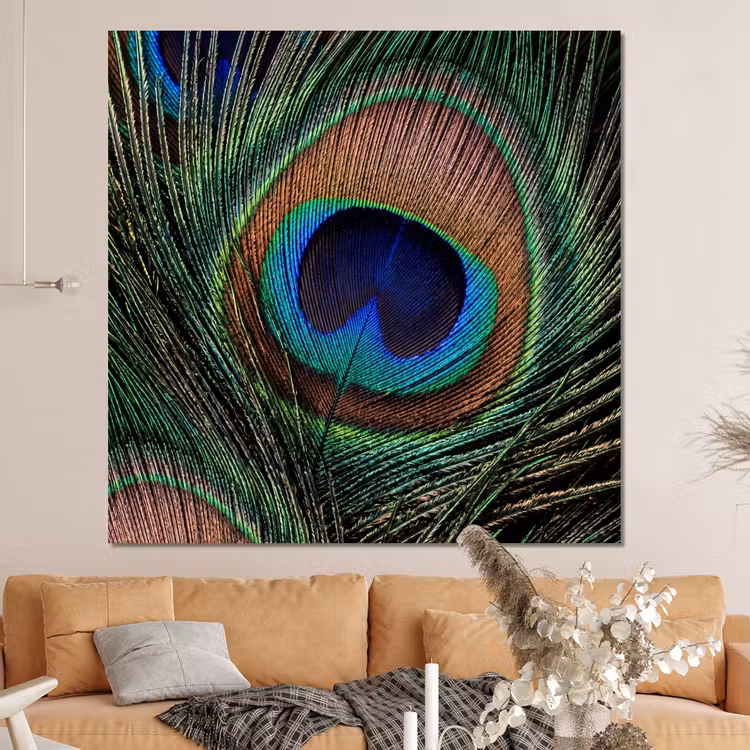 Forex - Pauwenveren - Klassiek - Groen — 4