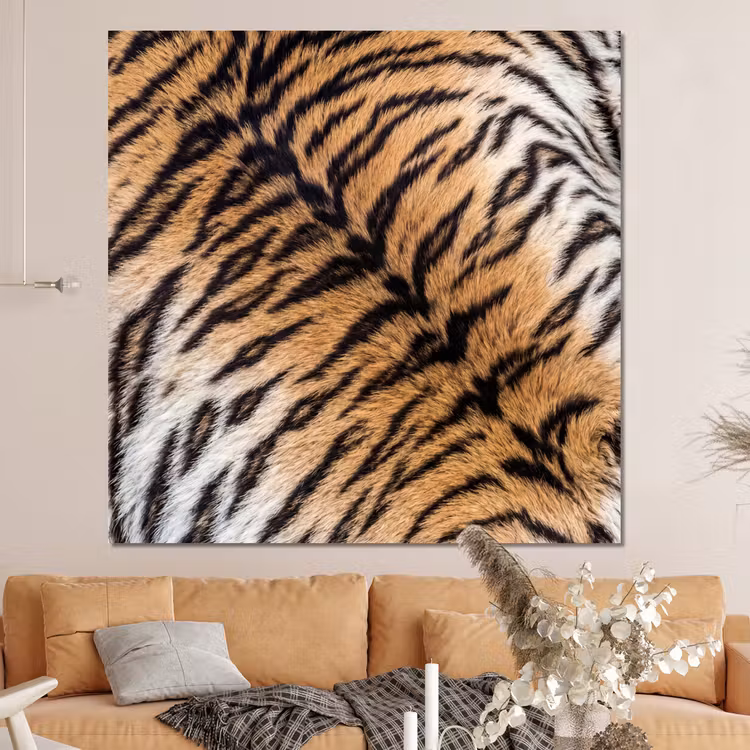 Forex - Realistisch - Tijgervacht - Zwart — 4