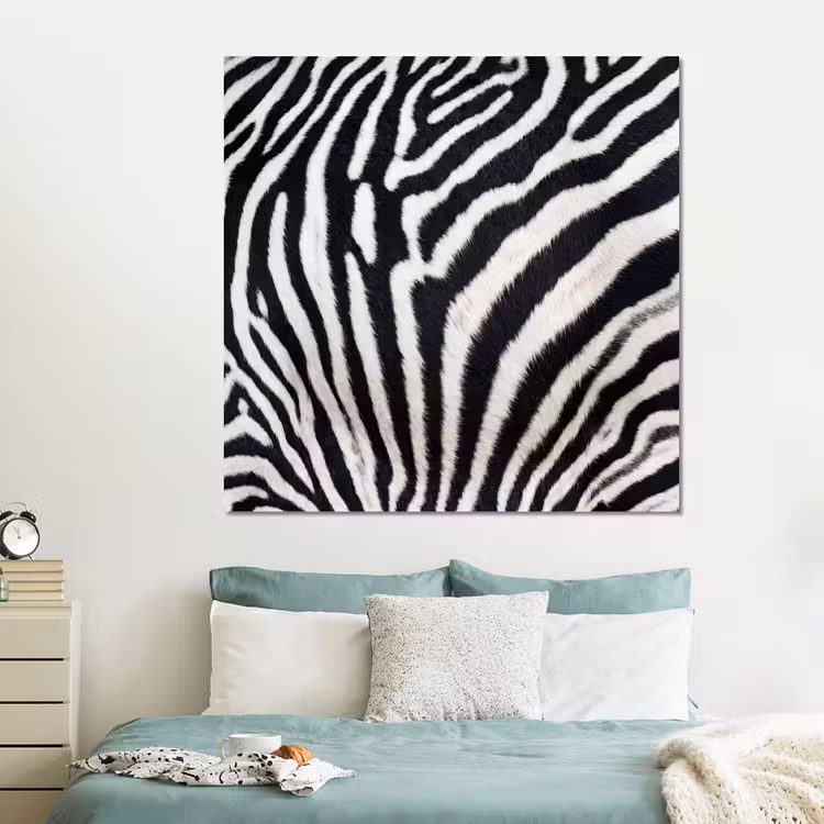 Forex - Zebra - Vacht - Klassiek - Zwart - Wit — 2