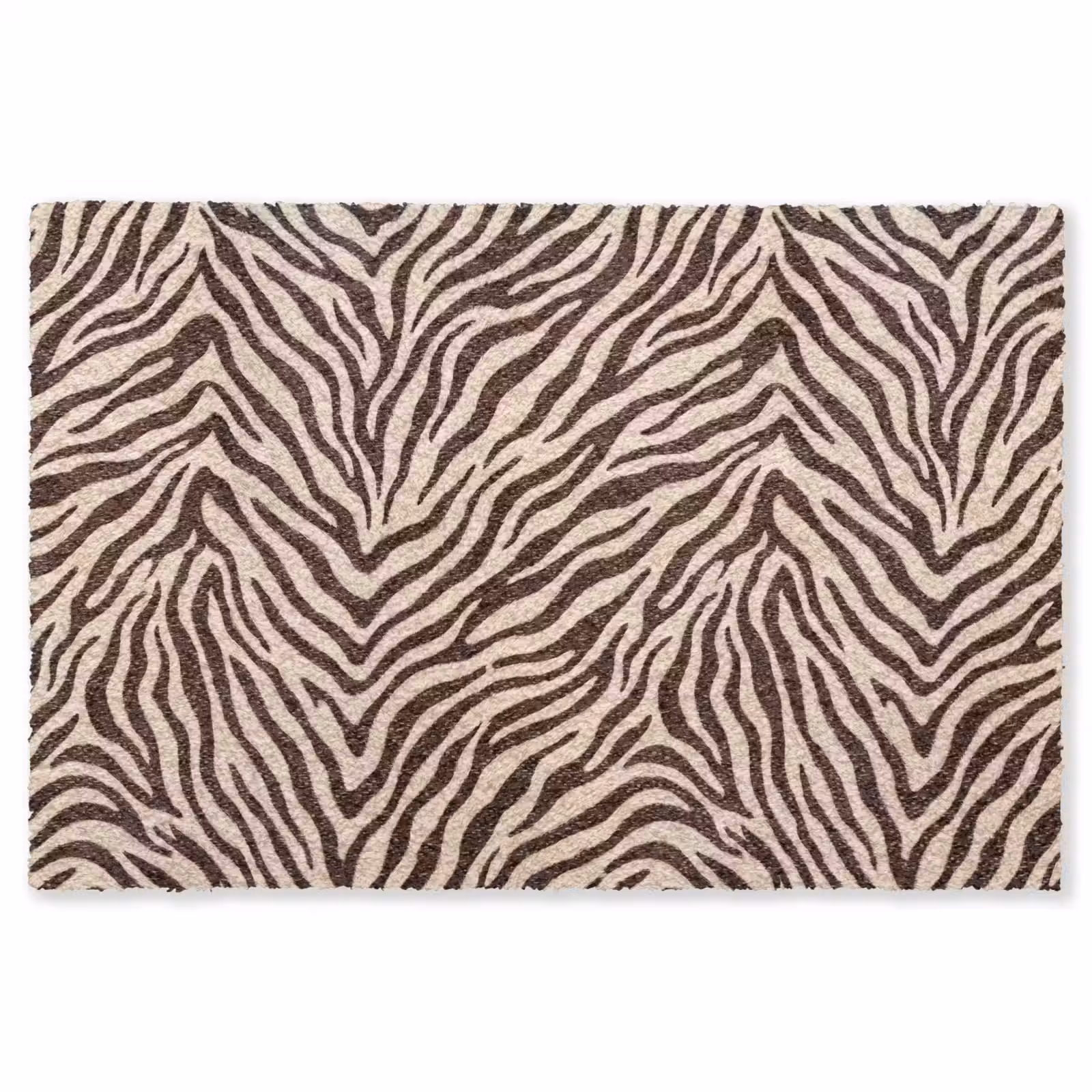 Vloerkleed - Zebra - Strepen - Bruin — 1