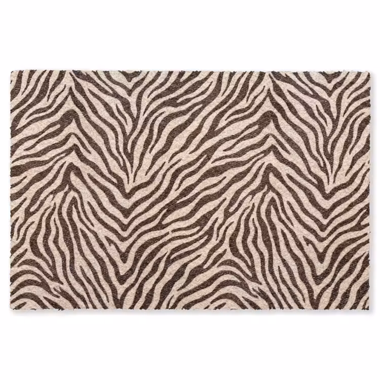 Vloerkleed - Zebra - Strepen - Bruin — 1