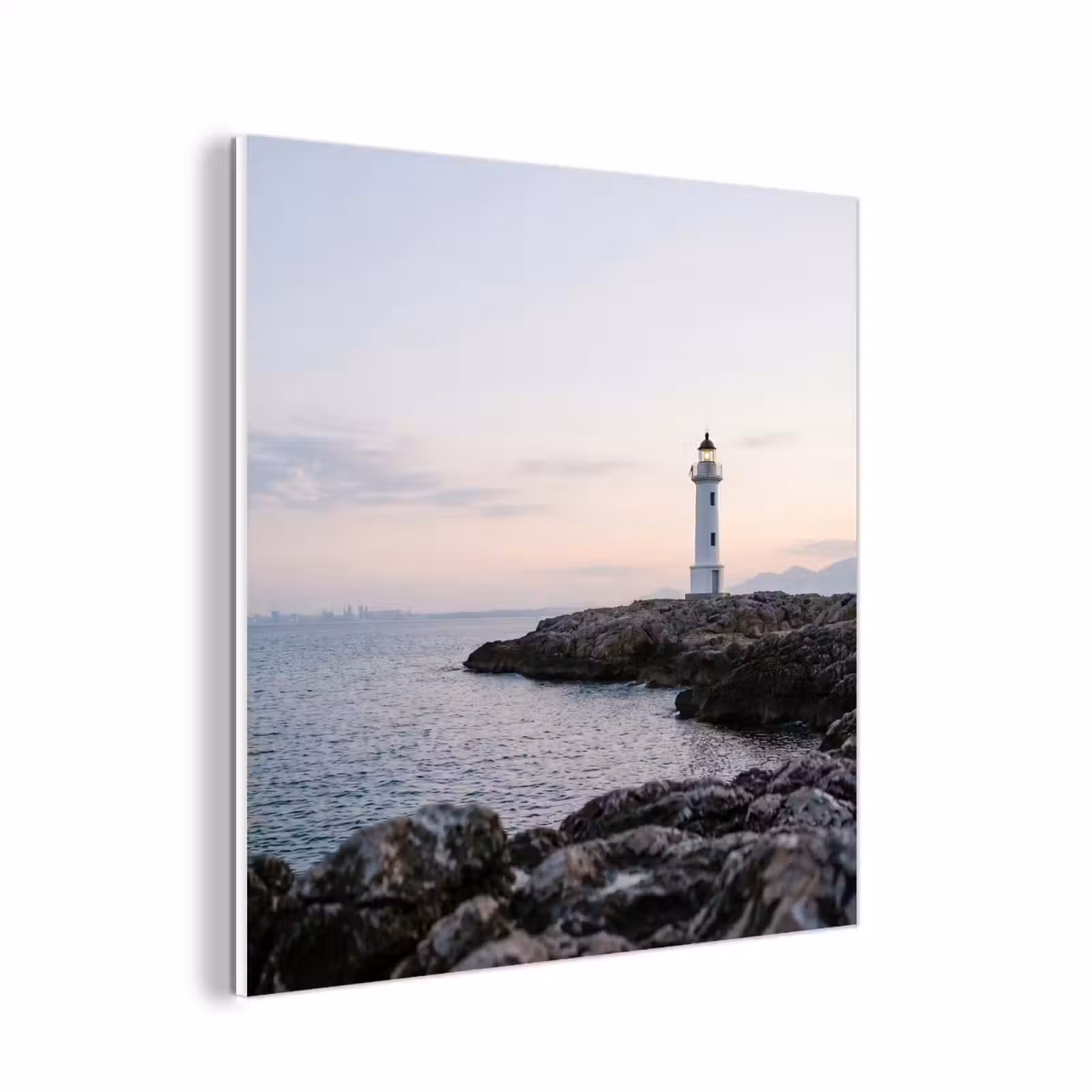 Forex - Rotsen - Vuurtoren - Wit — 1