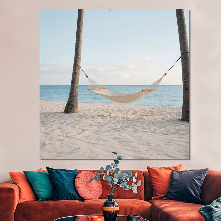 Forex - Hangmat - Strand - Wit — 3