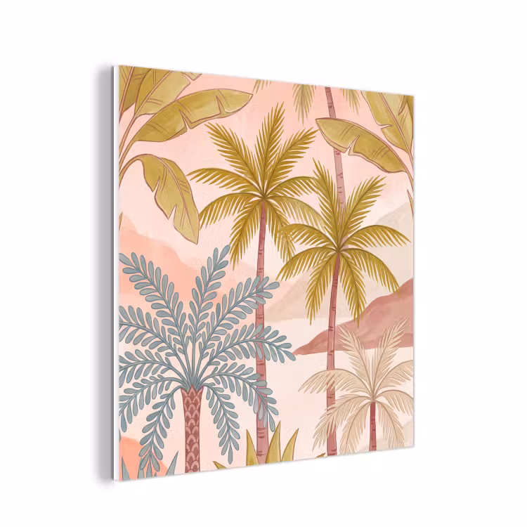 Forex - Illustratie - Palmbomen - Kleurrijk — 1