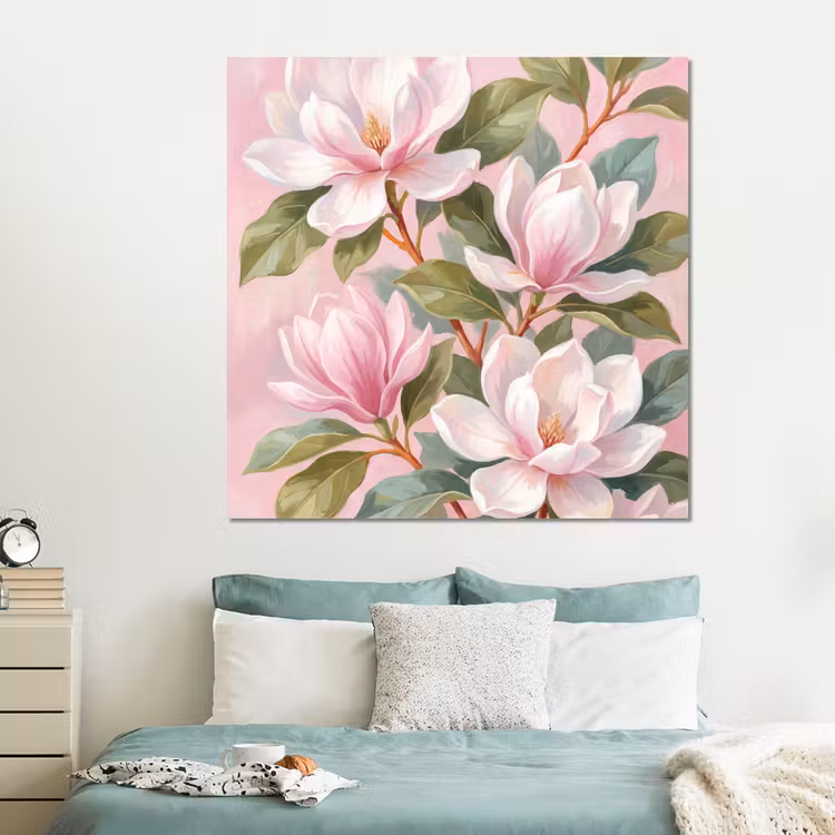 Forex - Magnolia's - Patroon - Roze — 2