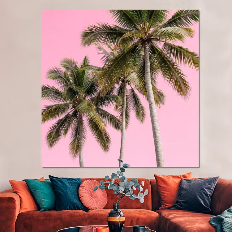 Forex - Palmboom - Tropisch - Pink — 3