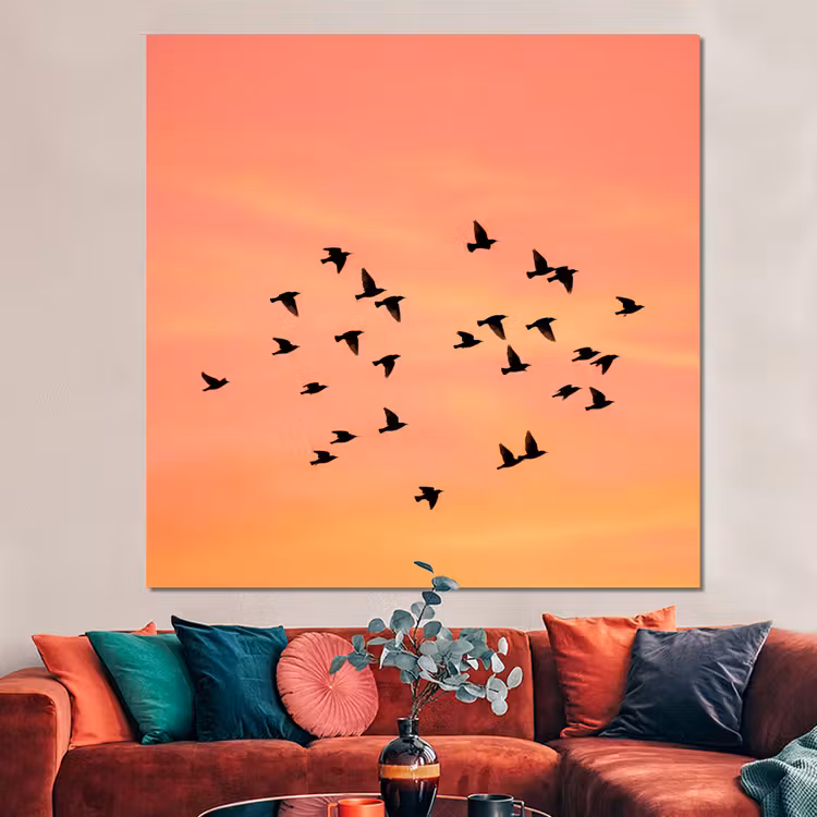 Forex - Zwerm - Vogels - Oranje — 3