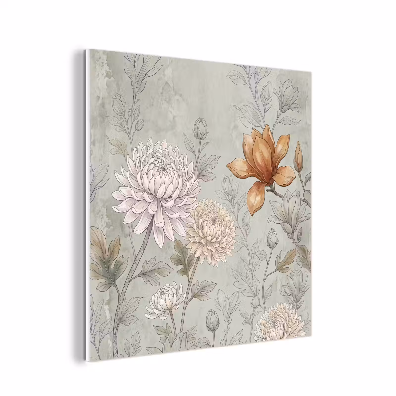 Forex - Illustratie - Bloemen - Groen — 1