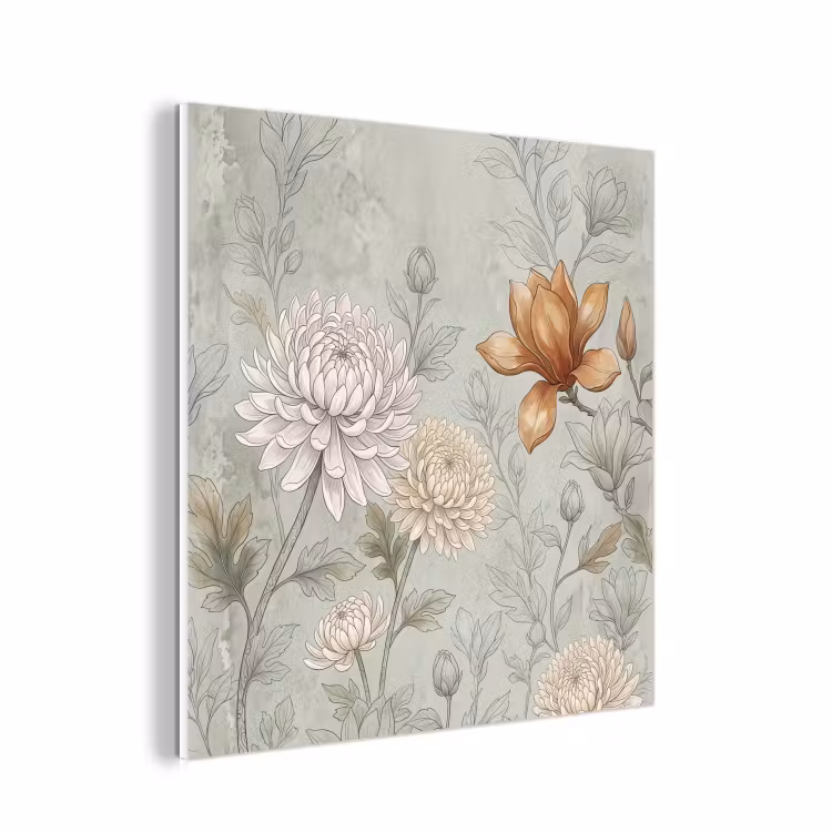 Forex - Illustratie - Bloemen - Groen — 1