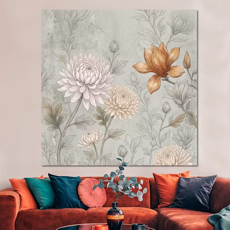 Forex - Illustratie - Bloemen - Groen — 3