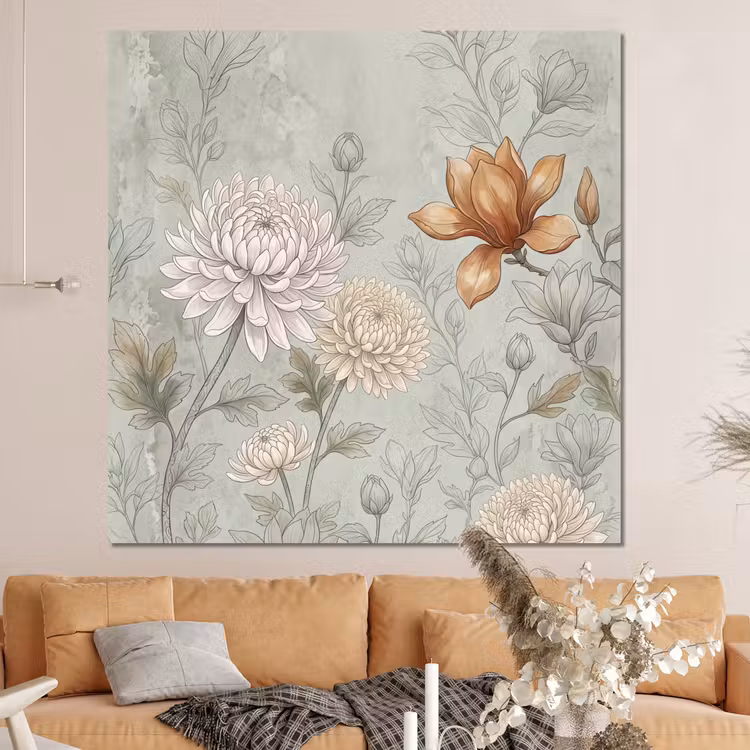 Forex - Illustratie - Bloemen - Groen — 4
