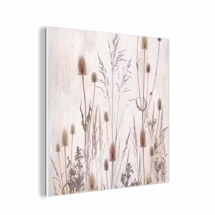 Forex - Weidebloemen - Design - Sepia — 1