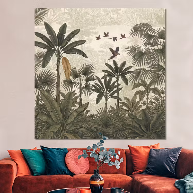 Forex - Papagaaien - Jungle - Tropisch - Green — 3