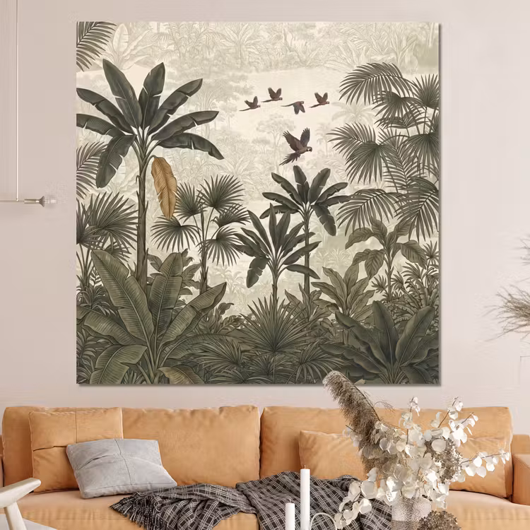 Forex - Papagaaien - Jungle - Tropisch - Green — 4