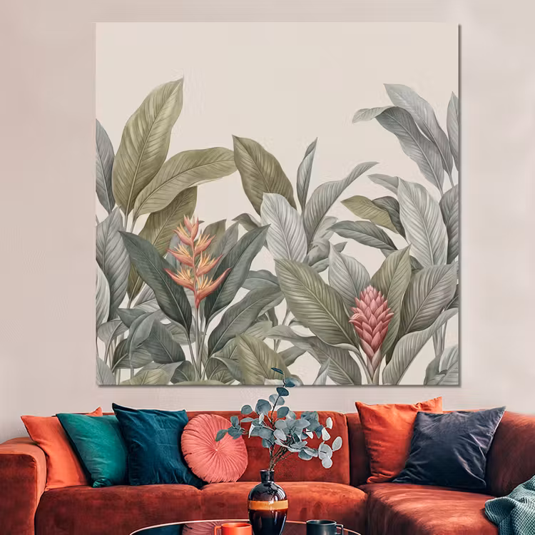 Forex - Tropisch - Planten - Modern - Groen — 3