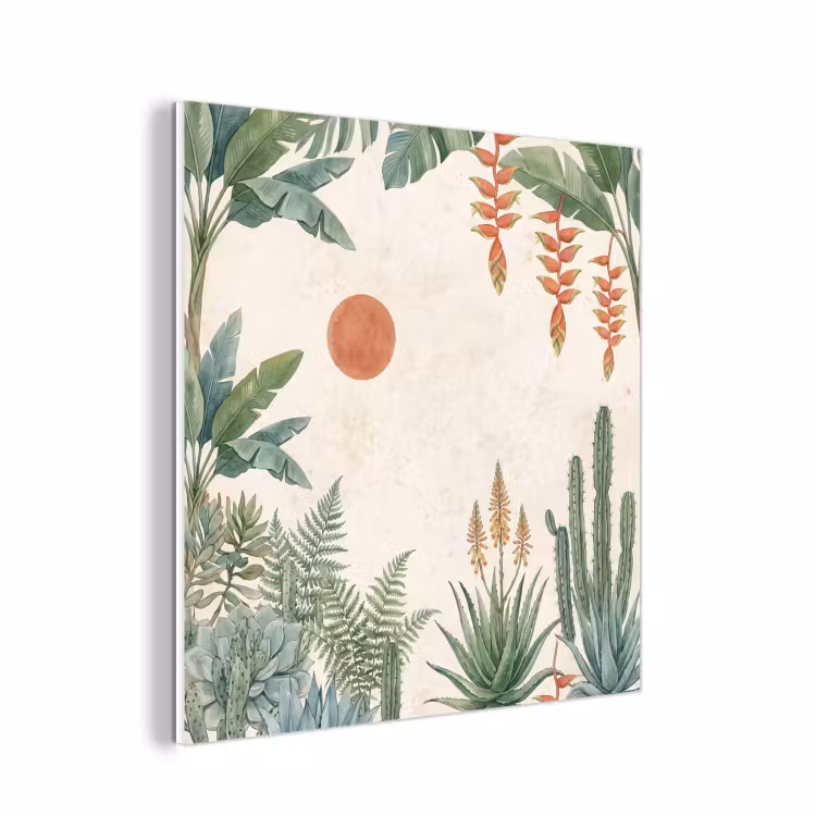 Forex - Woestijn - Planten - Groen — 1