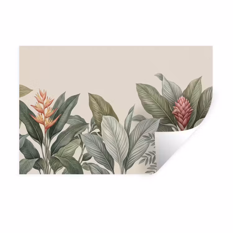 Muursticker - Tropisch - Planten - Modern - Groen