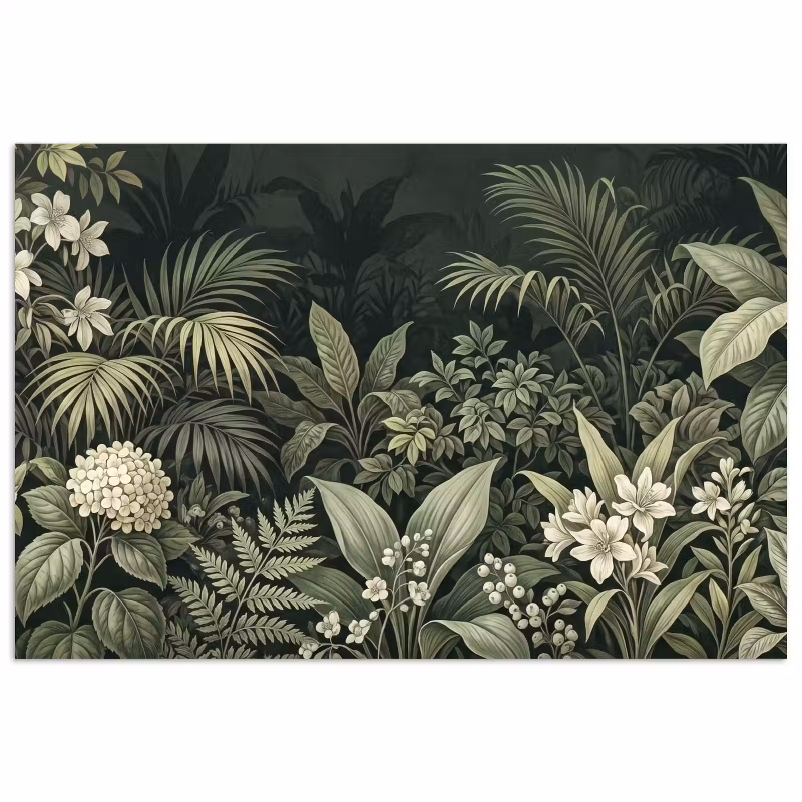 Poster - Jungle - Bladeren - Botanisch - Groen — 1