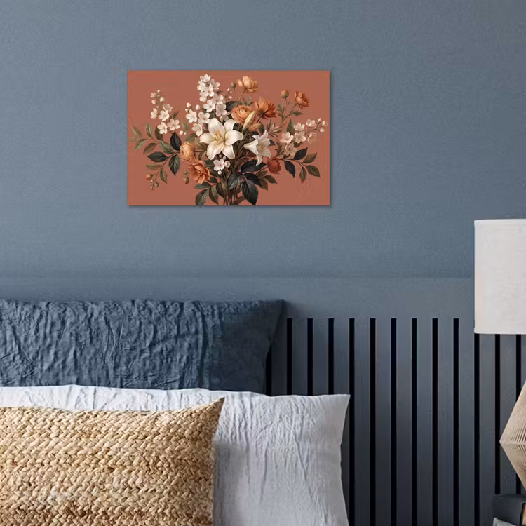 Poster - Boeket - Retro - Kleurrijk — 3