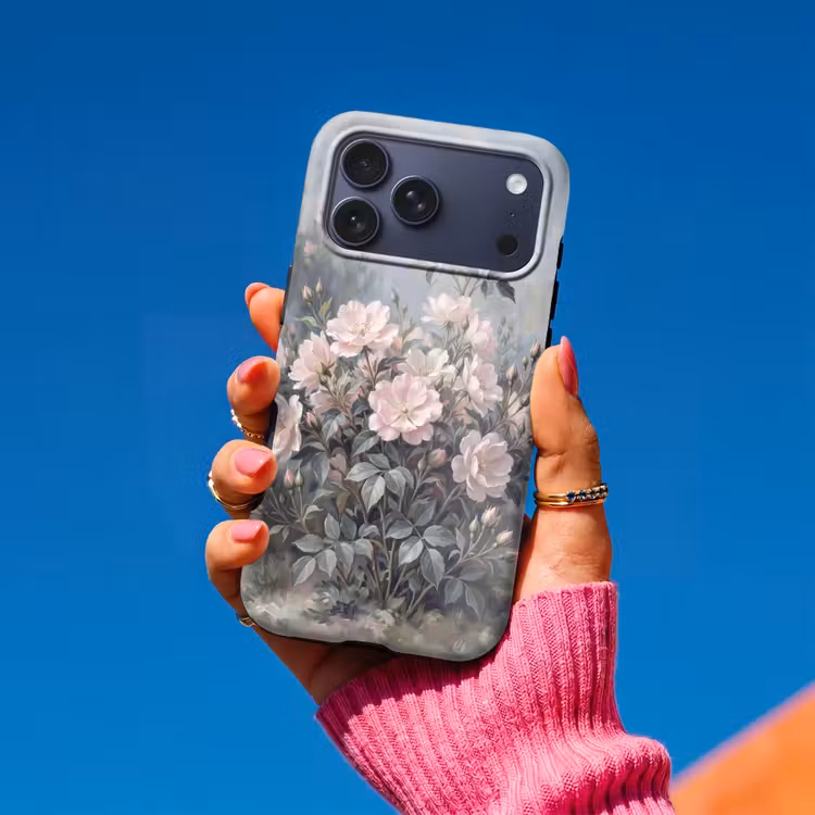 Telefoonhoesje Toughcase - Rozen - Illustratie - Roze — 2