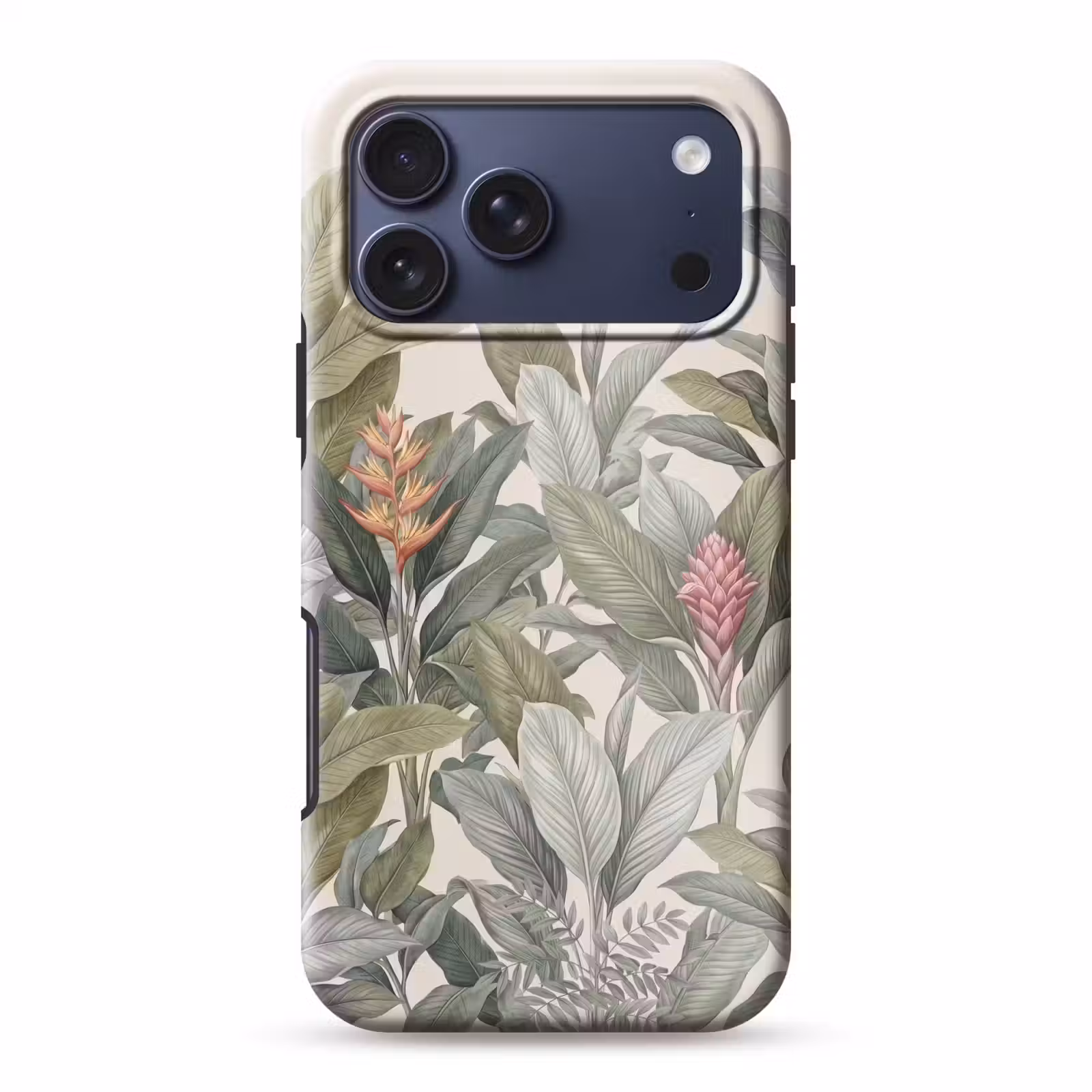 Telefoonhoesje Toughcase - Tropisch - Planten - Modern - Groen — 1