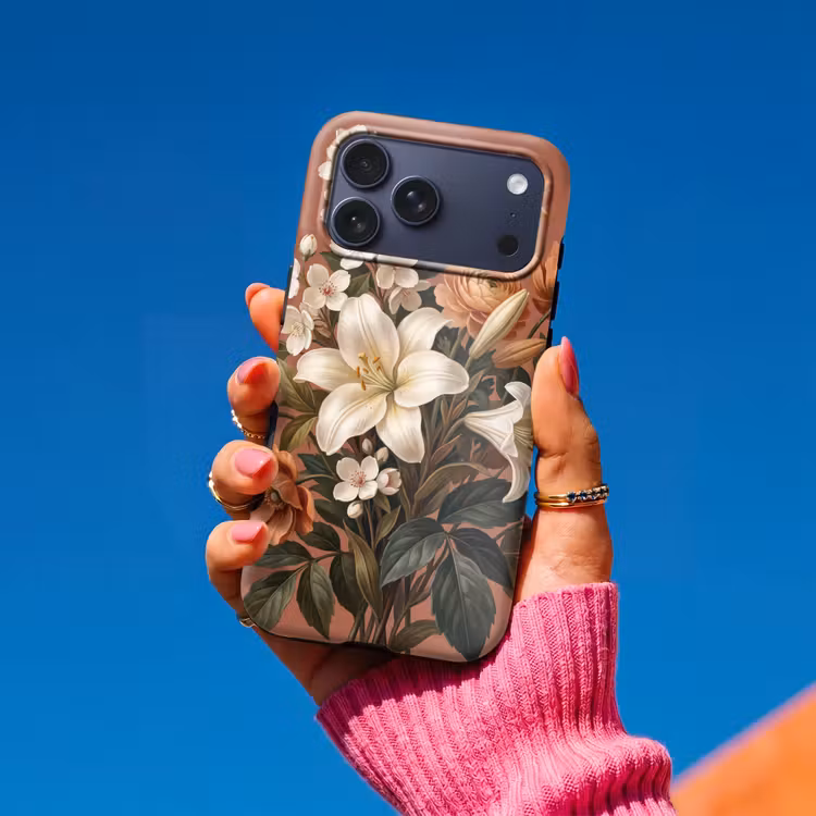 Telefoonhoesje Toughcase - Boeket - Retro - Kleurrijk — 2