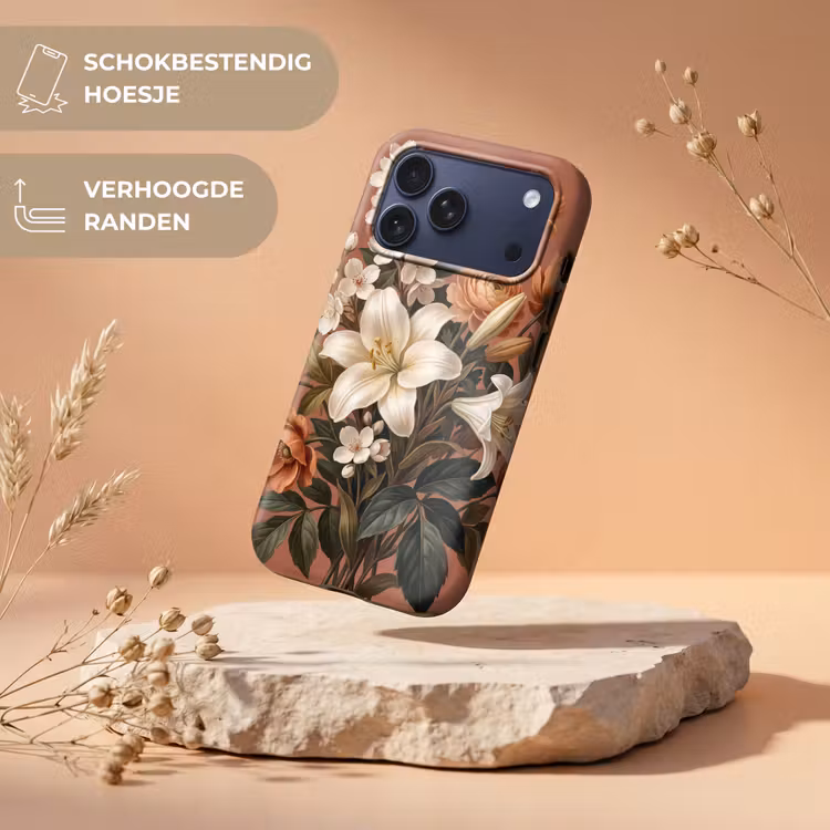 Telefoonhoesje Toughcase - Boeket - Retro - Kleurrijk — 5
