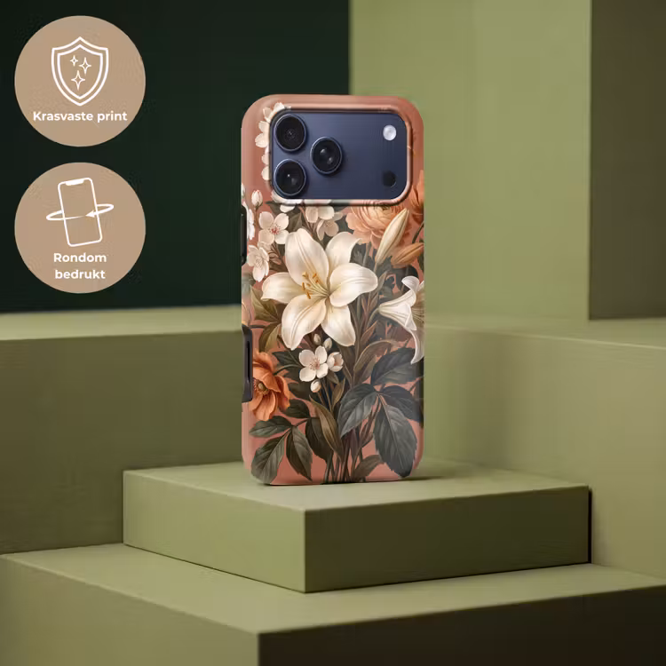 Telefoonhoesje Toughcase - Boeket - Retro - Kleurrijk — 7