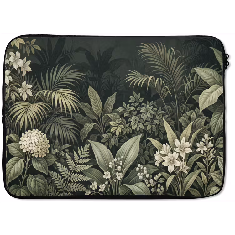 Laptophoes - Jungle - Bladeren - Botanisch - Groen
